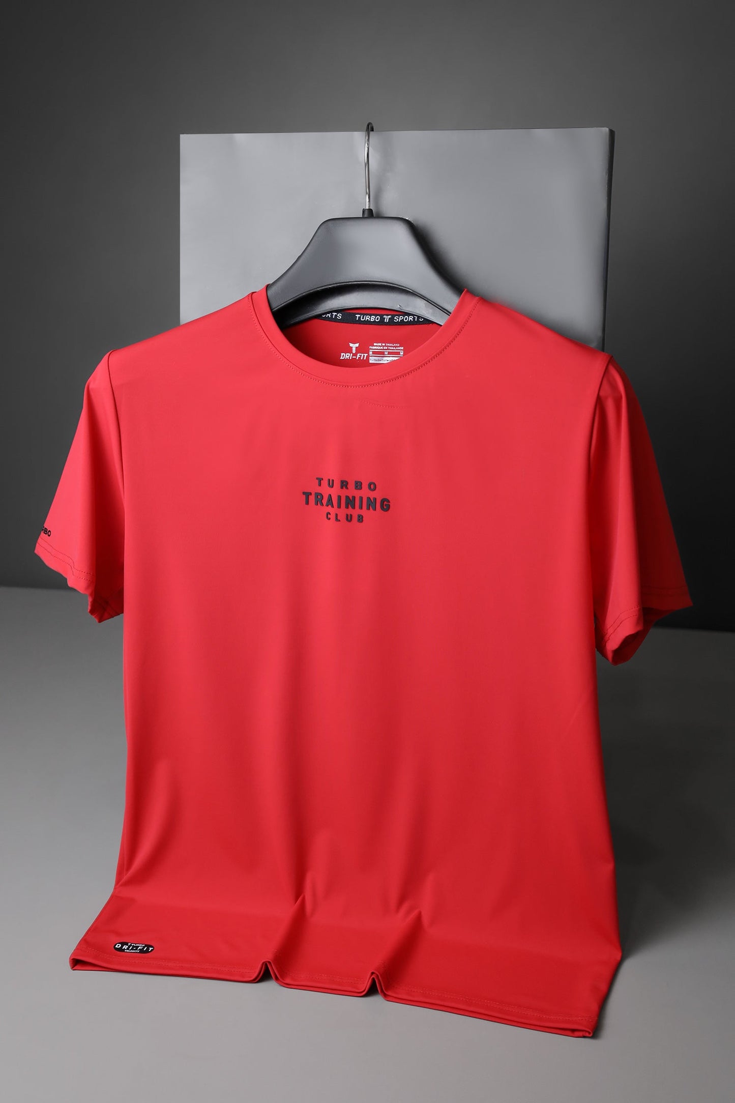 Turbo Training Club Climacool Mesh Dry-Fit Tee In Red