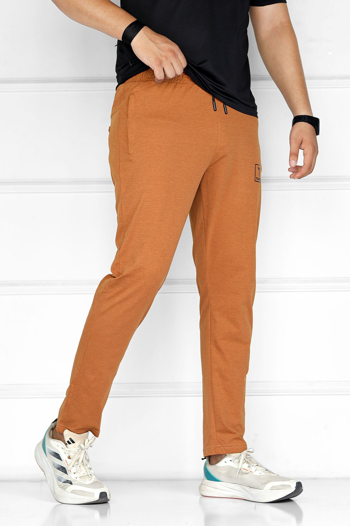 Turbo 'Fitness Club' Team Issue Sportswear Men's Dryfit Trouser In Rust