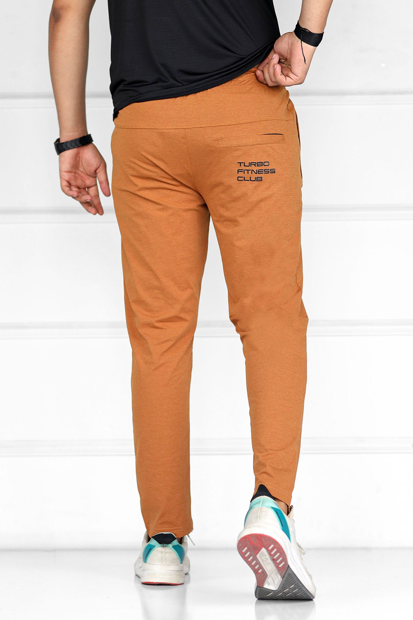 Turbo 'Fitness Club' Team Issue Sportswear Men's Dryfit Trouser In Rust