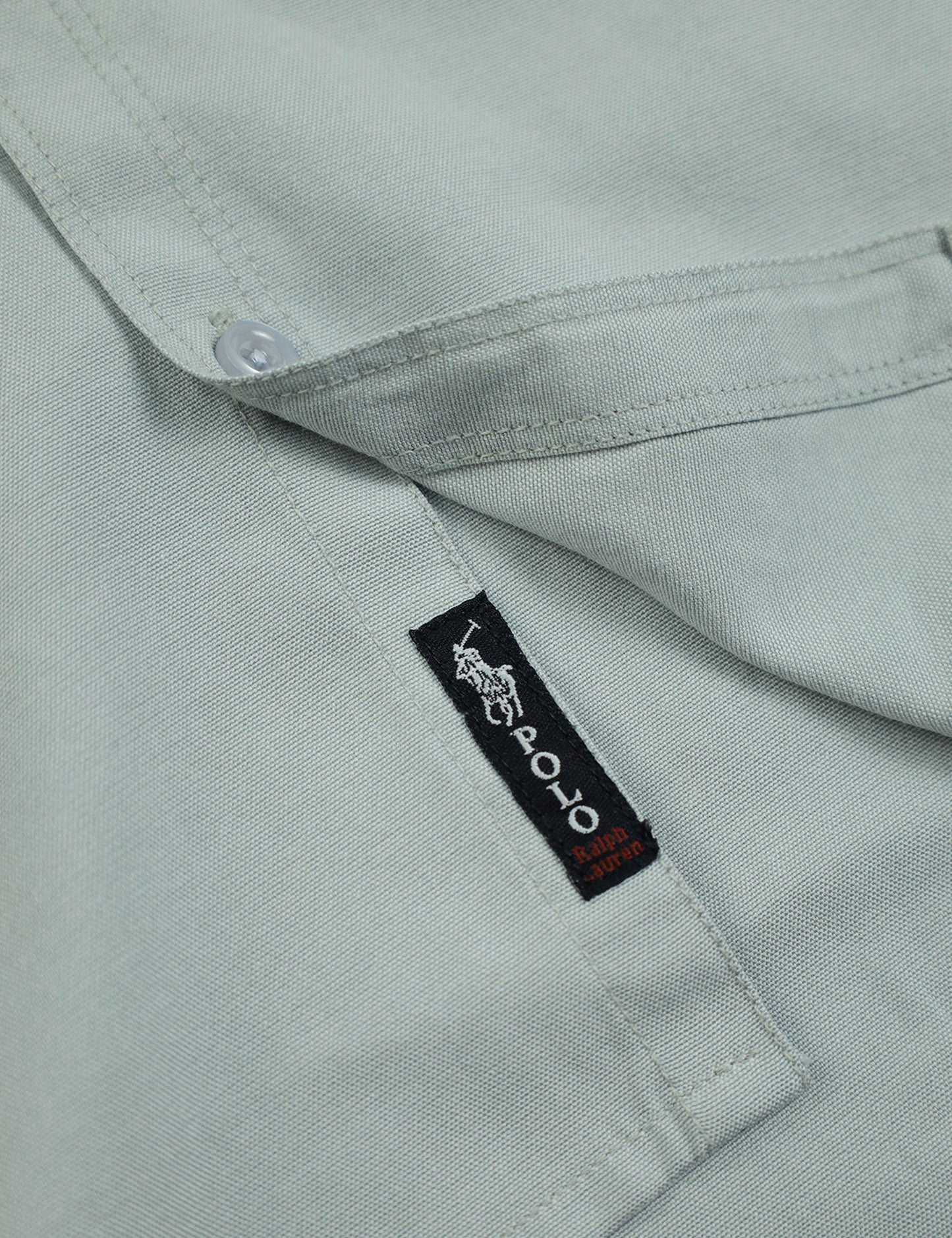 Polo Rph Lren Custom SlimFit Casual Shirt In Stone Grey