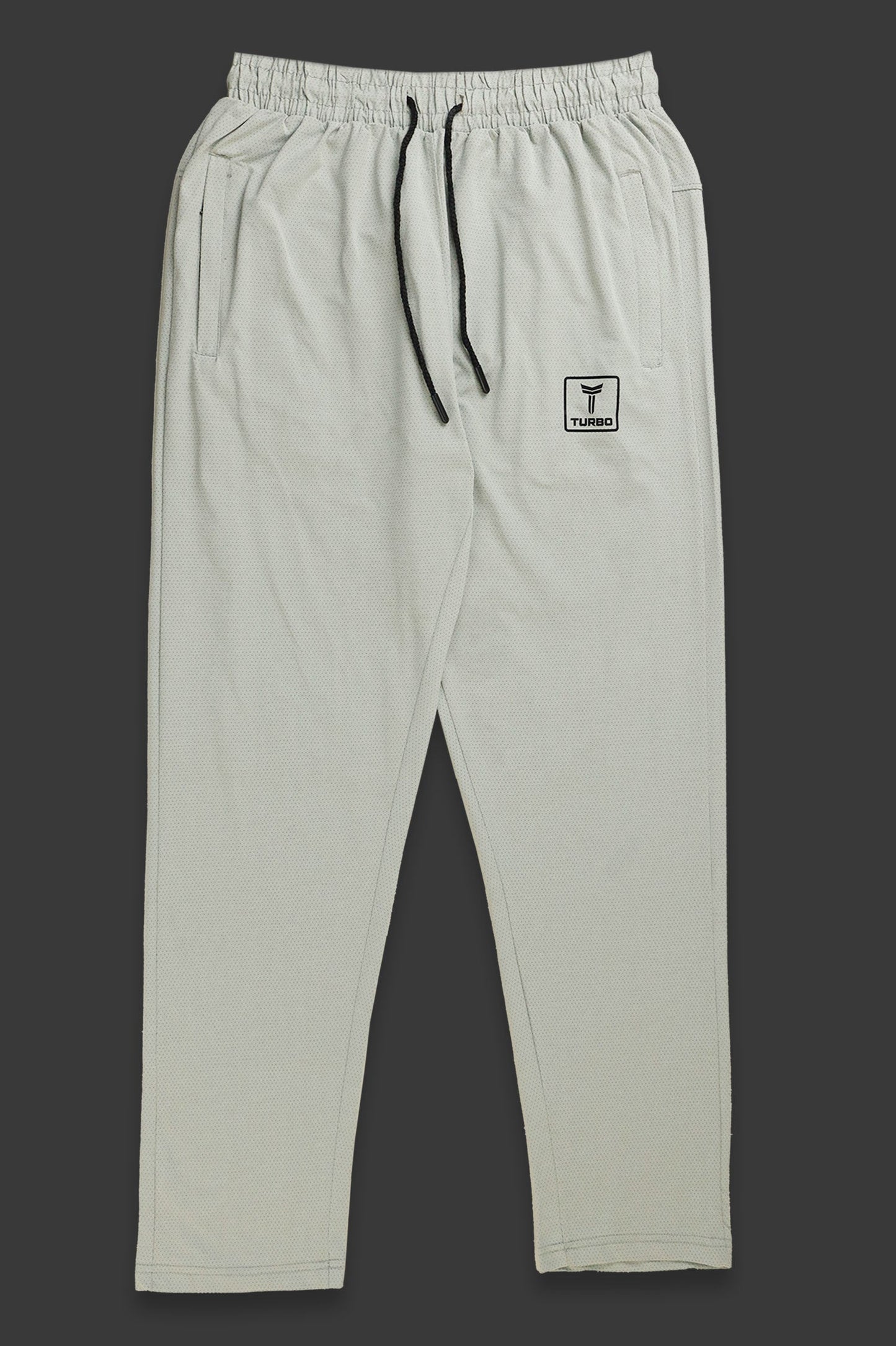 Turbo 'Fitness Club' Team Issue Sportswear Men's Dryfit Trouser In Stone