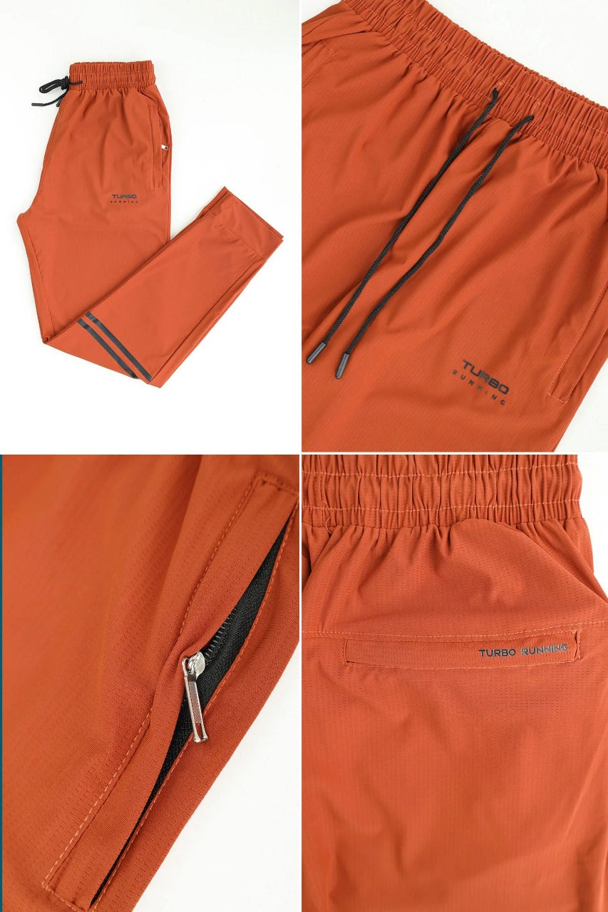 Turbo 'The Stride' Division Running Men's Dryfit Trouser In Rust