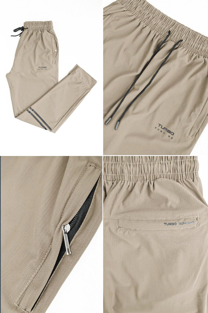 Turbo 'The Stride' Division Running Men's Dryfit Trouser In Dark Skin