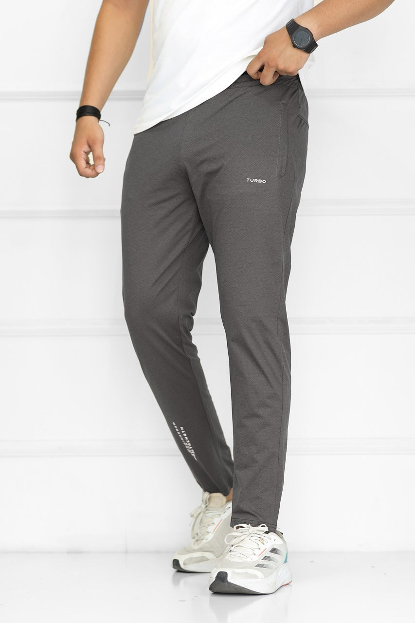 Turbo 'Kinetic-Stretch' Performance Dry-fit Trouser In Dark Grey