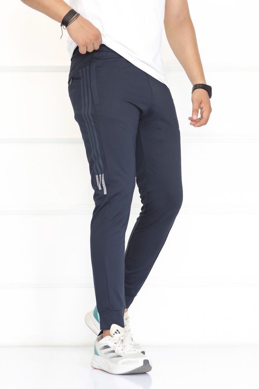 Adds 'The Ascent' Performance SlimFit Trouser In Navy Blue