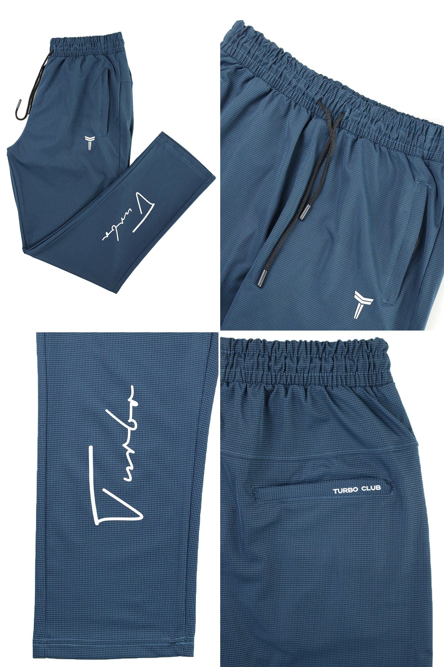 Turbo 'Athletic Club' Kinetic Men's Dryfit Trouser In Zink