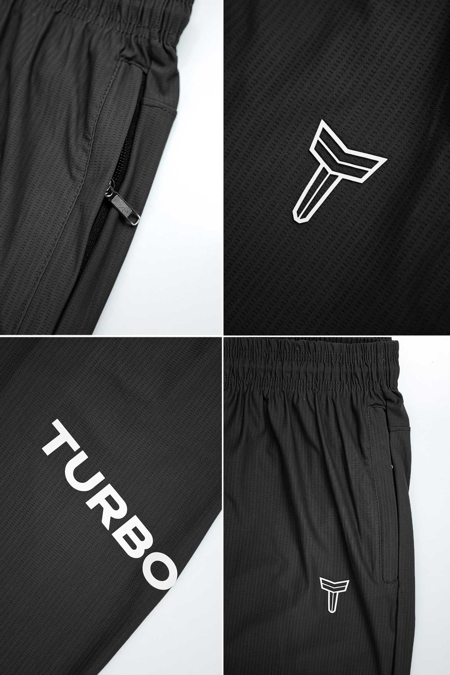 Turbo Titan-Tough Big Size Dry-Fit Men's Shorts