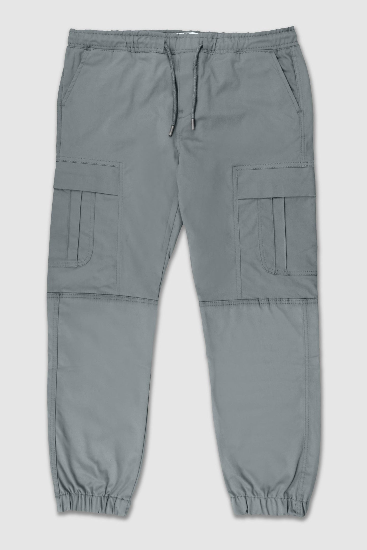 Turbo's Essential Baggy Fit Cargo Trouser In Grey