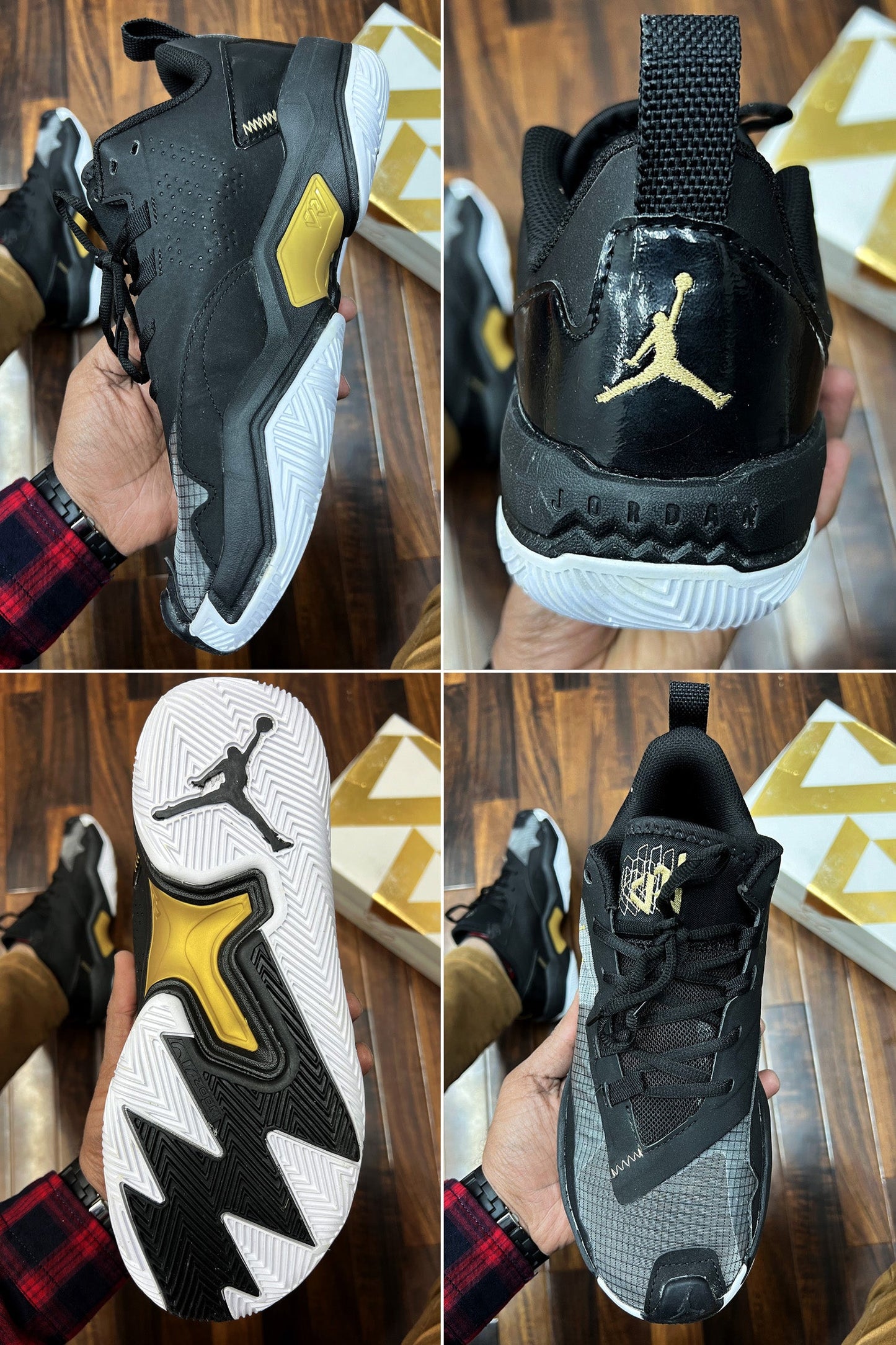 Jrdn One Take 4 PF Sneakers In Black&White