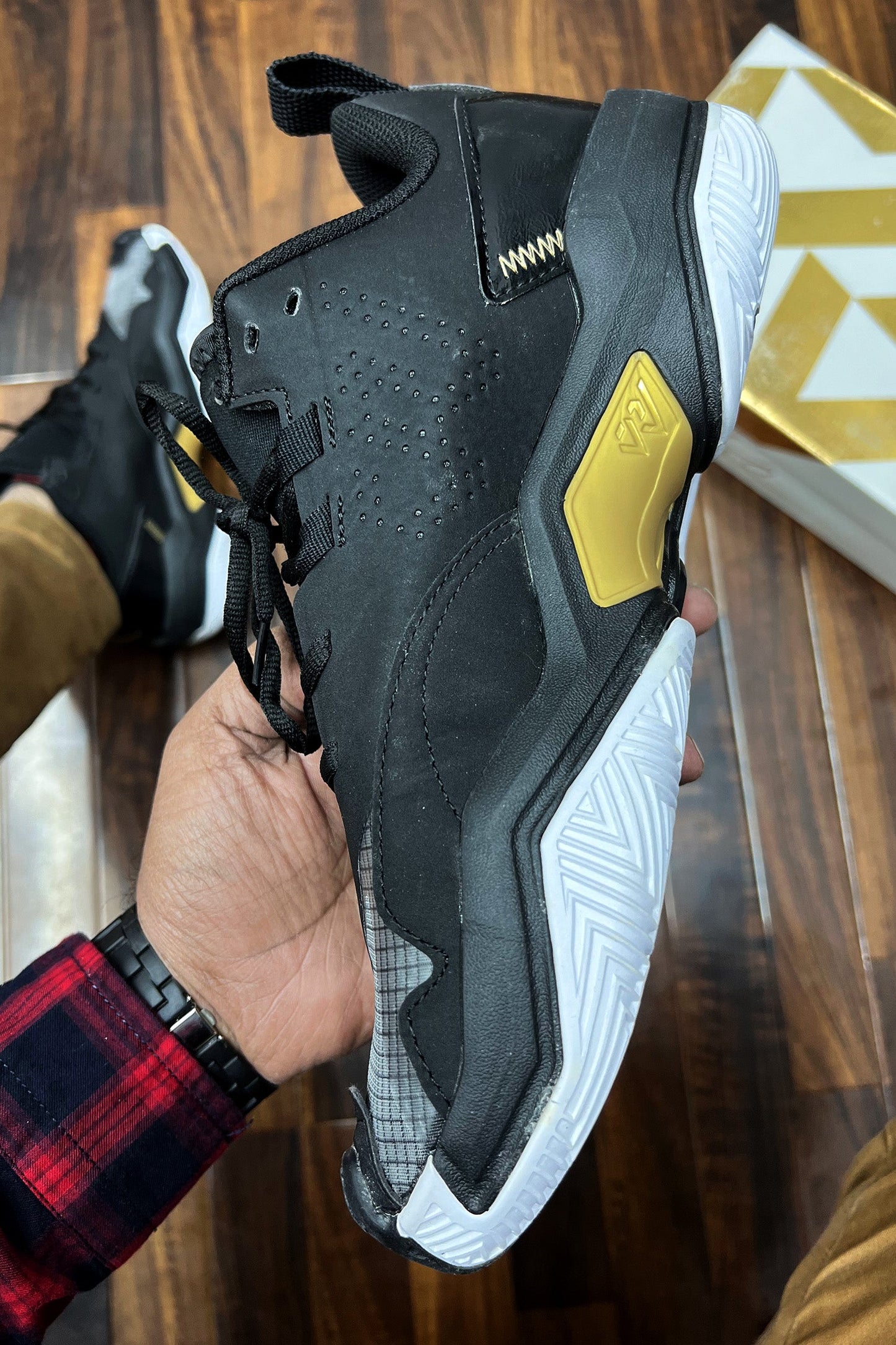 Jrdn One Take 4 PF Sneakers In Black&White