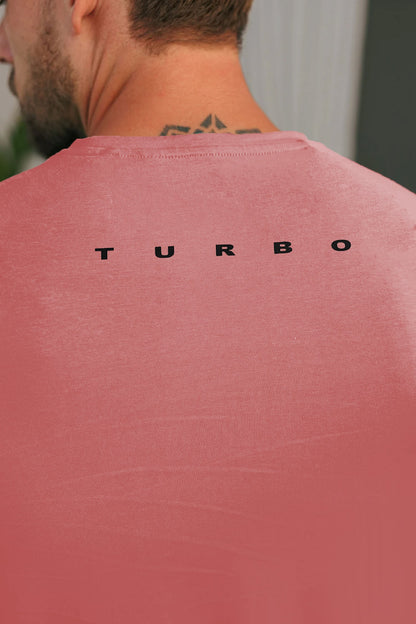 Turbo Multi-Sport Versatile Performance Dry-Fit Tee In Pastel Pink