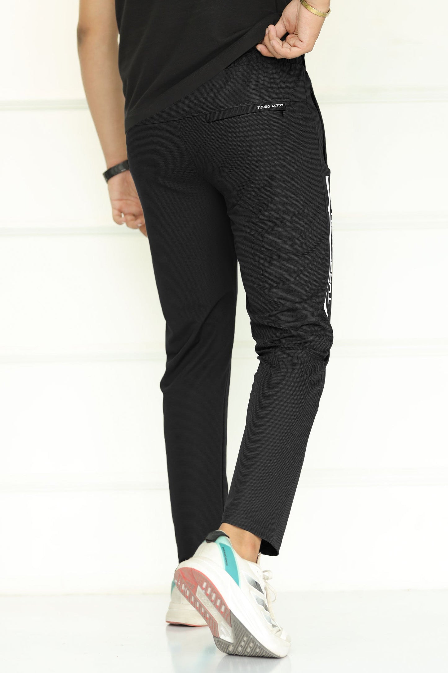 Turbo Victory Club Signature Men's Dryfit Trouser In Black