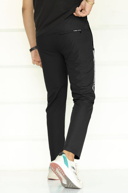 Turbo Victory Club Signature Men's Dryfit Trouser In Black