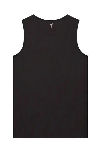 Turbo 'The Iron Grind' Performance Men Sando In Black