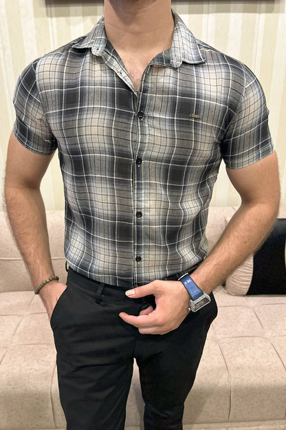 Turbo Classic Pattern Comfort Casual Shirt