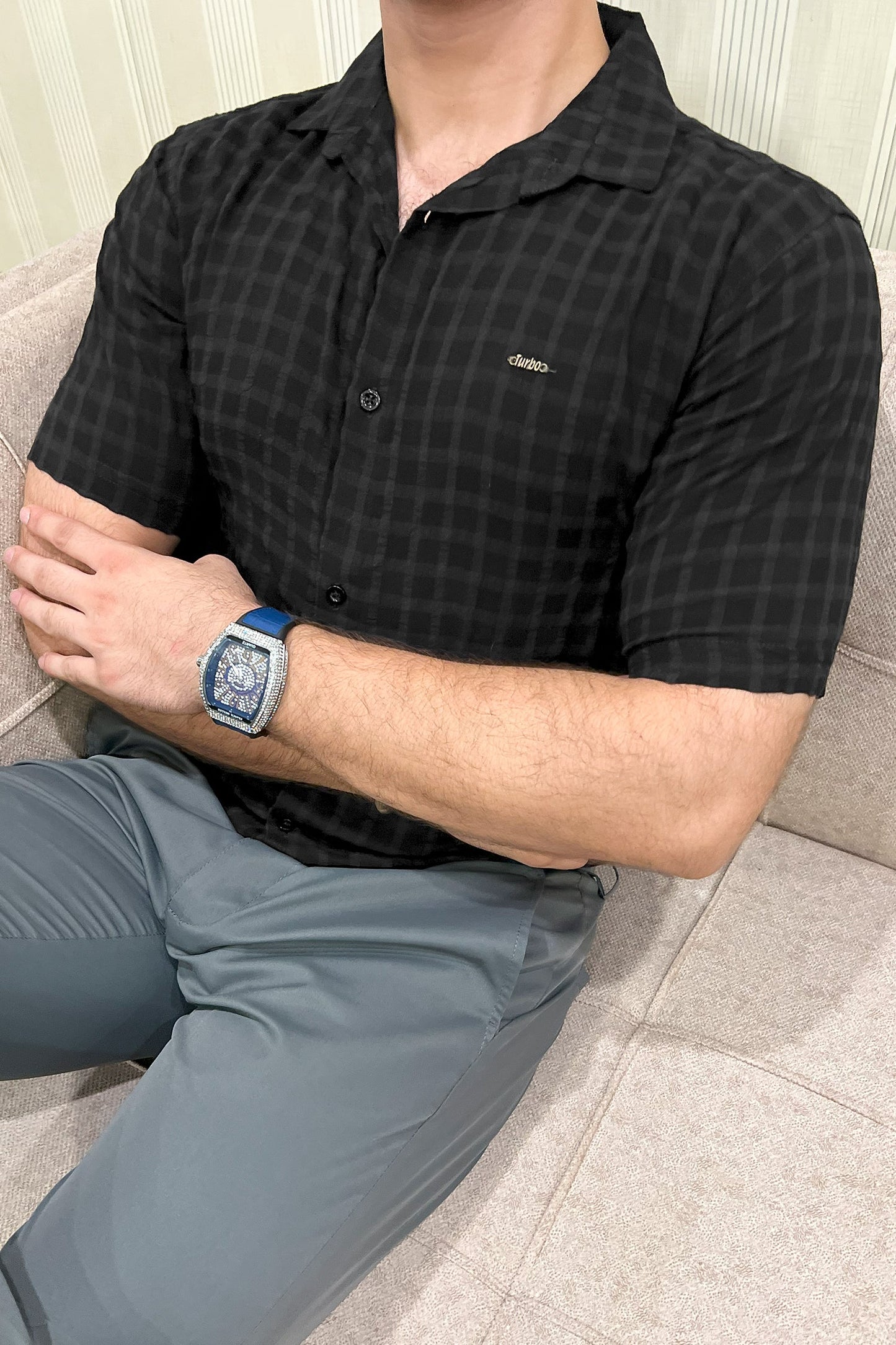Turbo Premium Lightweight Half Sleeve Casual Shirt