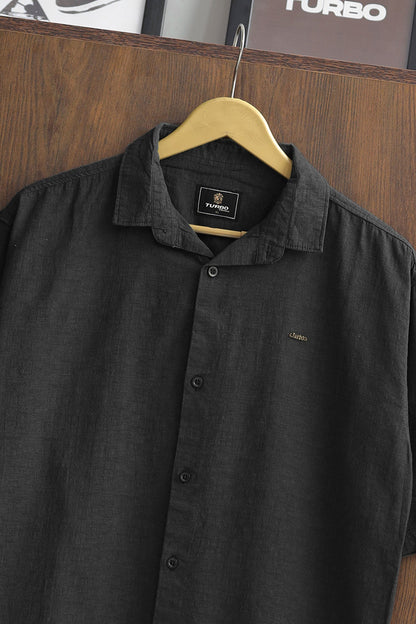 Turbo Textured Relaxed Fit Casual Shirt