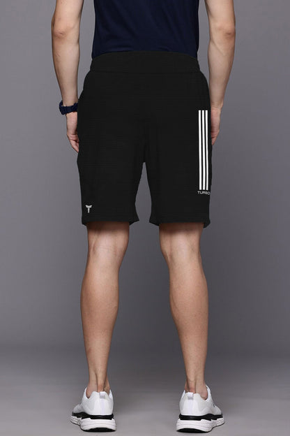 Turbo Trackside Triple Stripe Big Size Dry-Fit Men's Shorts