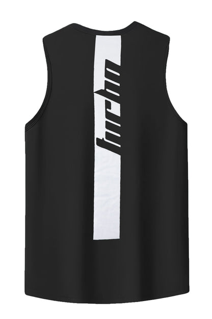 Turbo 'Aesthetics' Physique Cut Men Sando In Black
