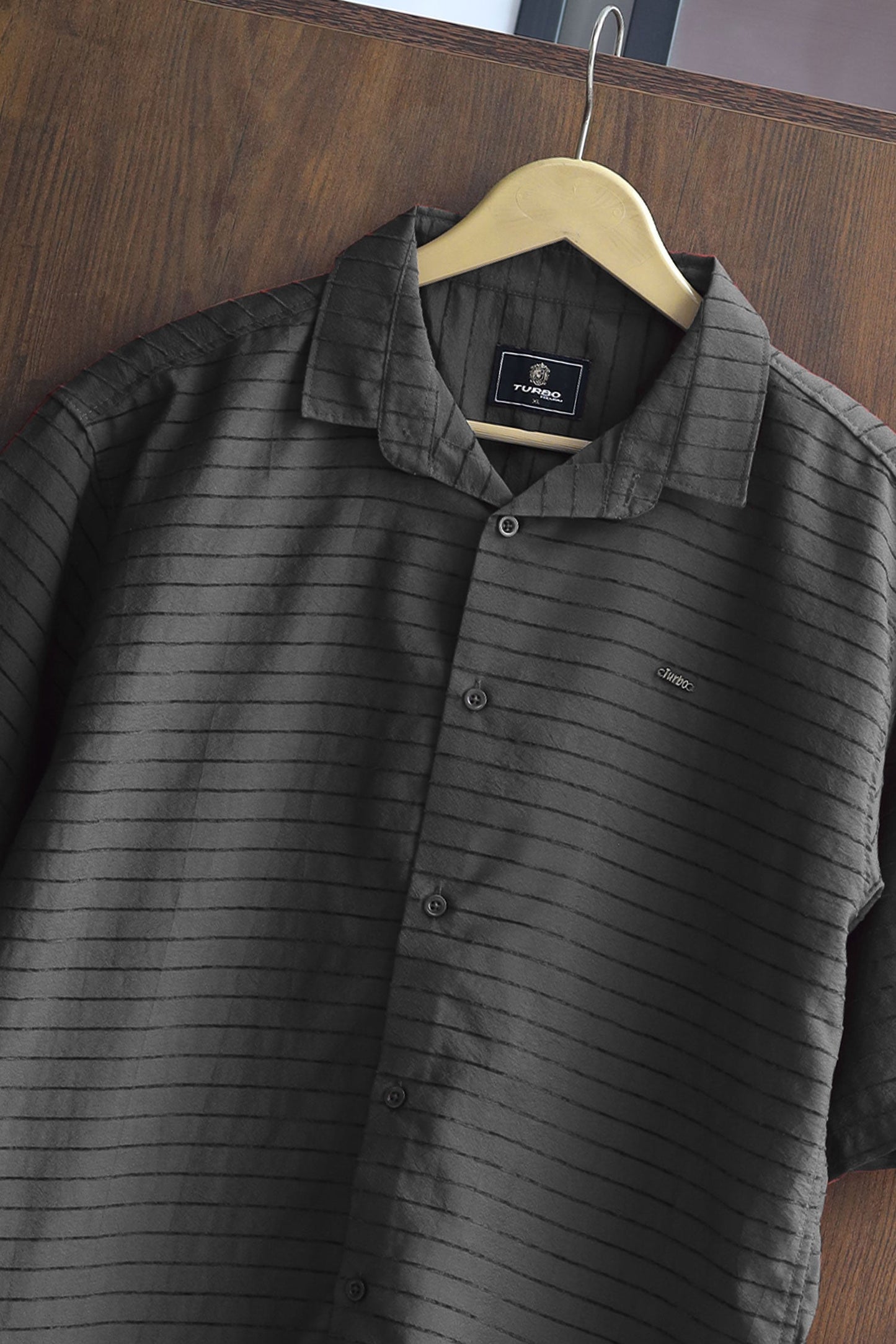 Turbo Snitch Striped Casual Shirt