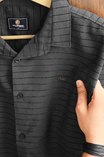 Turbo Snitch Striped Casual Shirt