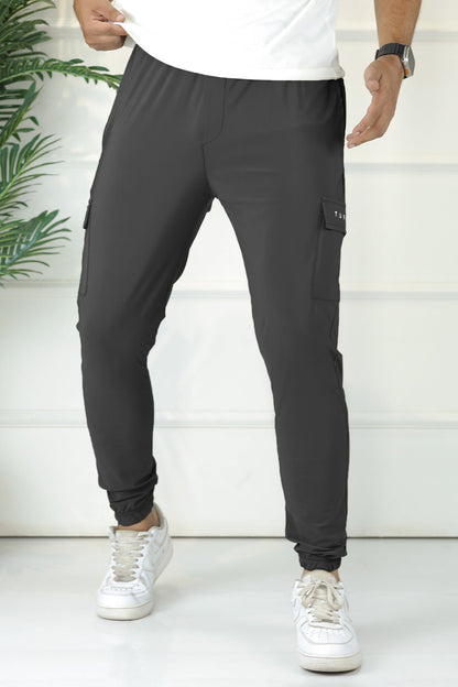 Turbo's Essential Workout Running Men's Dryfit Trouser In Black