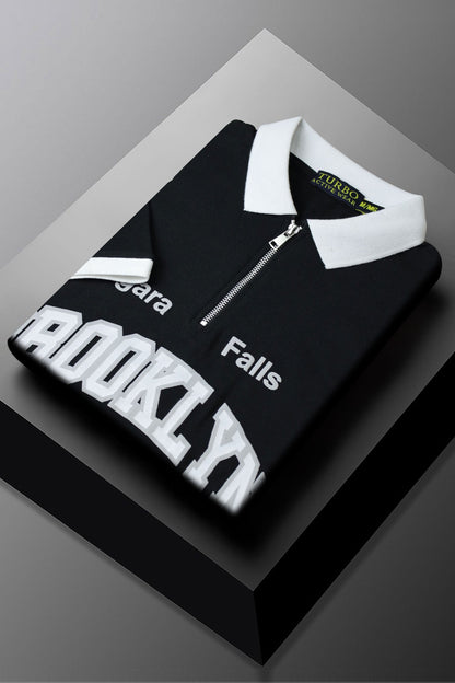 Broklyn 'Niagara Falls' Edition Graphic Men's Polo Shirt