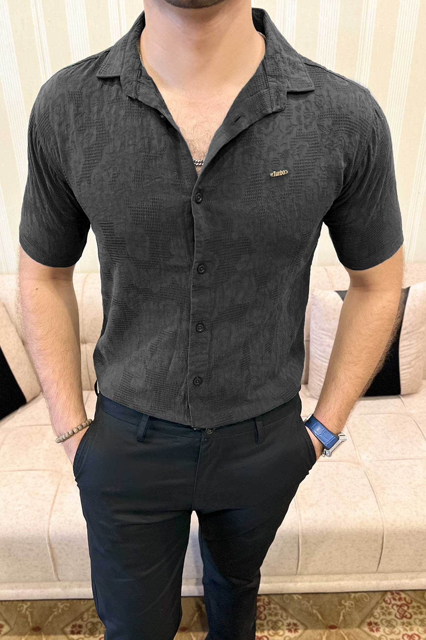 Turbo Artistic Touch Comfort Casual Shirt