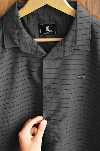 Turbo Snitch Striped Casual Shirt