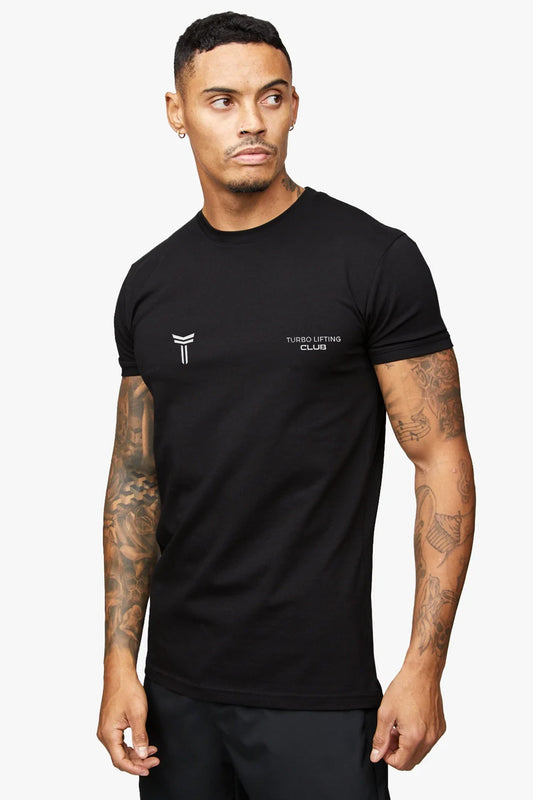 Turbo Champion Mentality Statement Dry-Fit Tee In Black