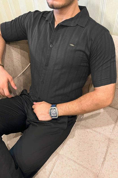 Turbo Endless Cool Embossed Casual Shirt