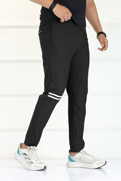 Turbo 'The Stride' Division Running Men's Dryfit Trouser In Black