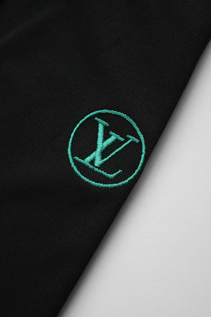 LV Apex Cross Panel Men's Polo Shirt