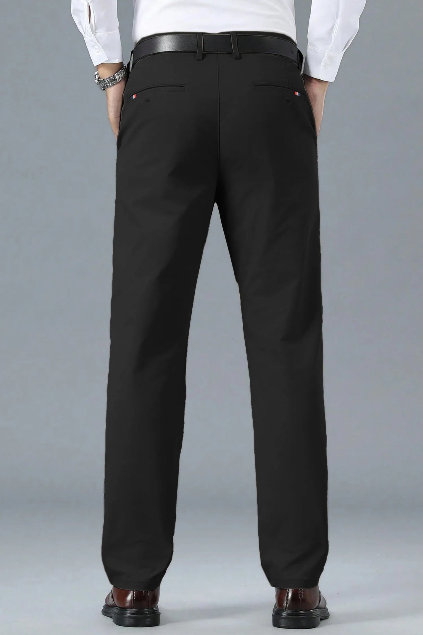 Turbo Apex Precision Weave Executive Fit Cotton Pent In Black