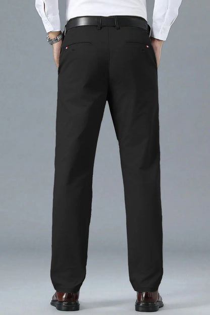 Turbo Apex Precision Weave Executive Fit Cotton Pent In Black