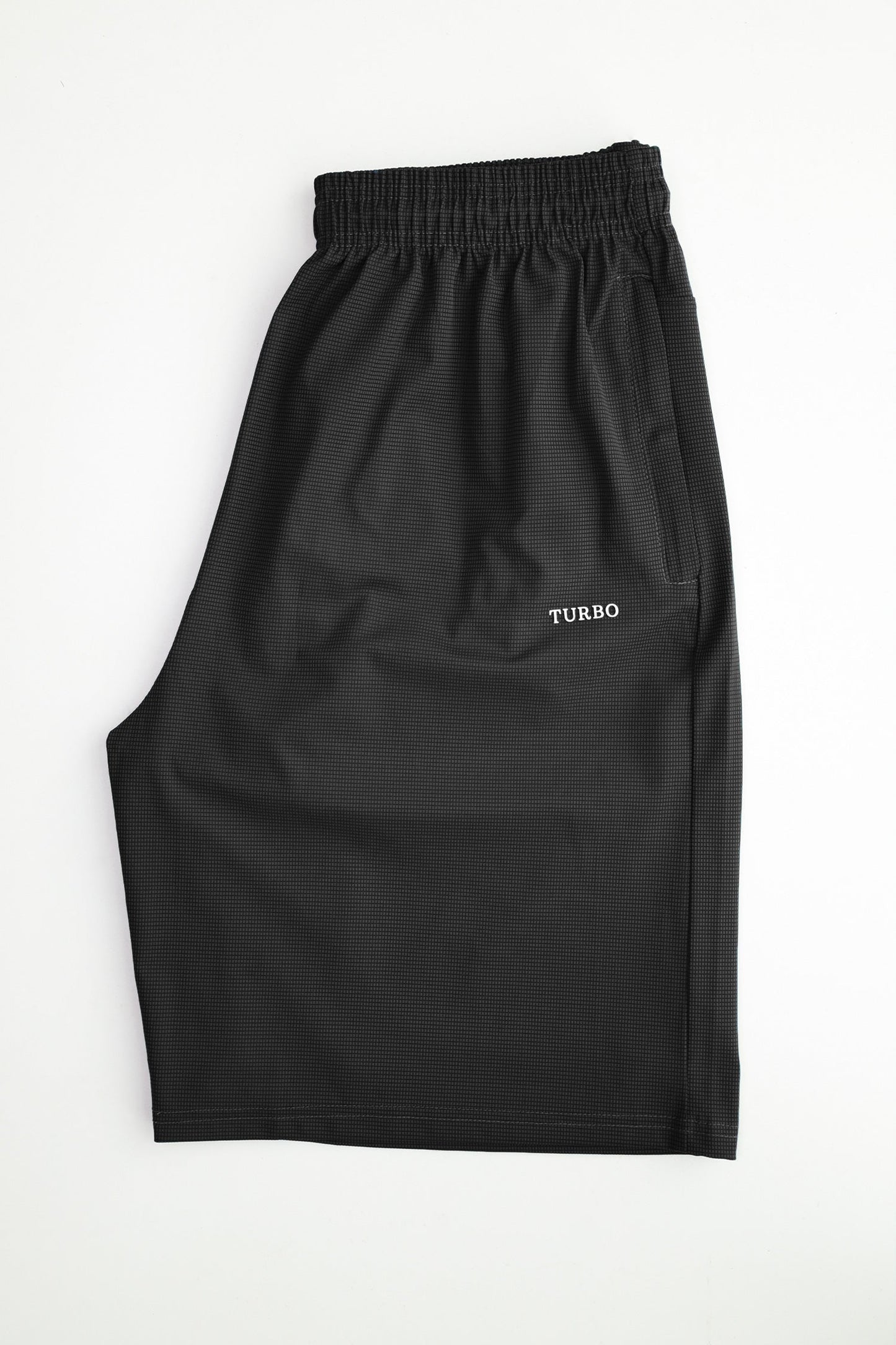 Turbo Trackside Triple Stripe Big Size Dry-Fit Men's Shorts