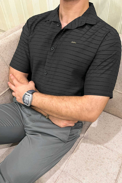 Turbo Snitch Striped Casual Shirt