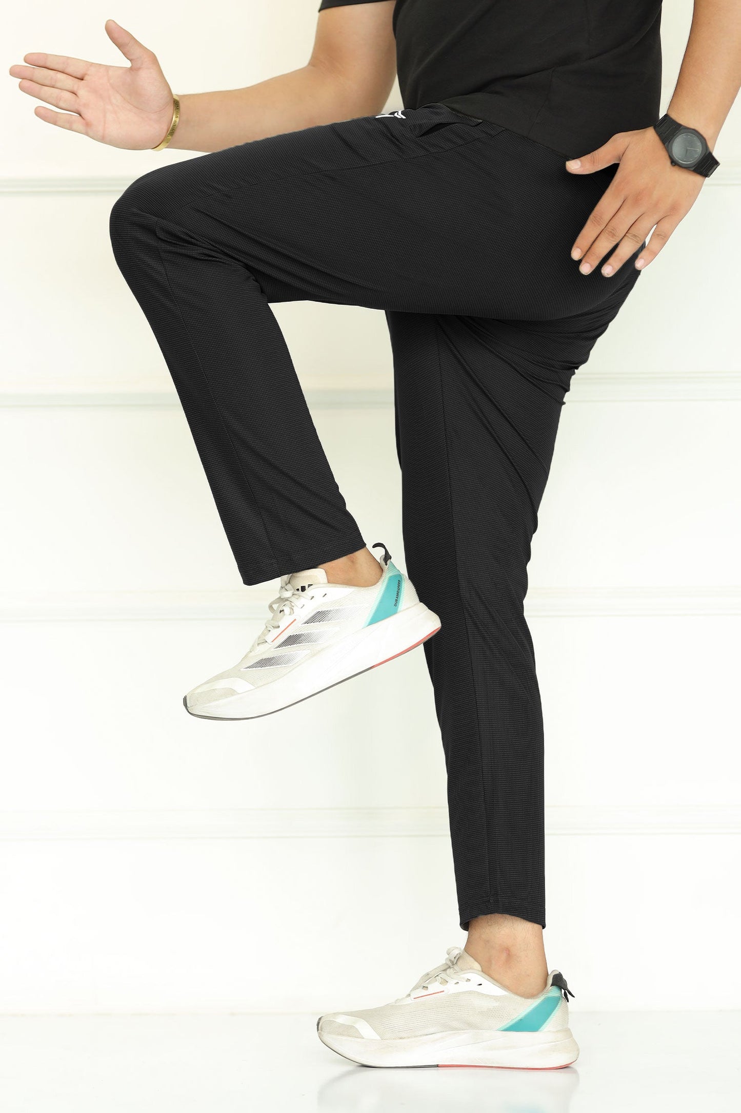 Turbo Victory Club Signature Men's Dryfit Trouser In Black