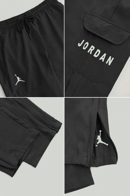Jrdn 'Flare-Zip' Tactical Cargo-Style Micron Sportswear Trouser