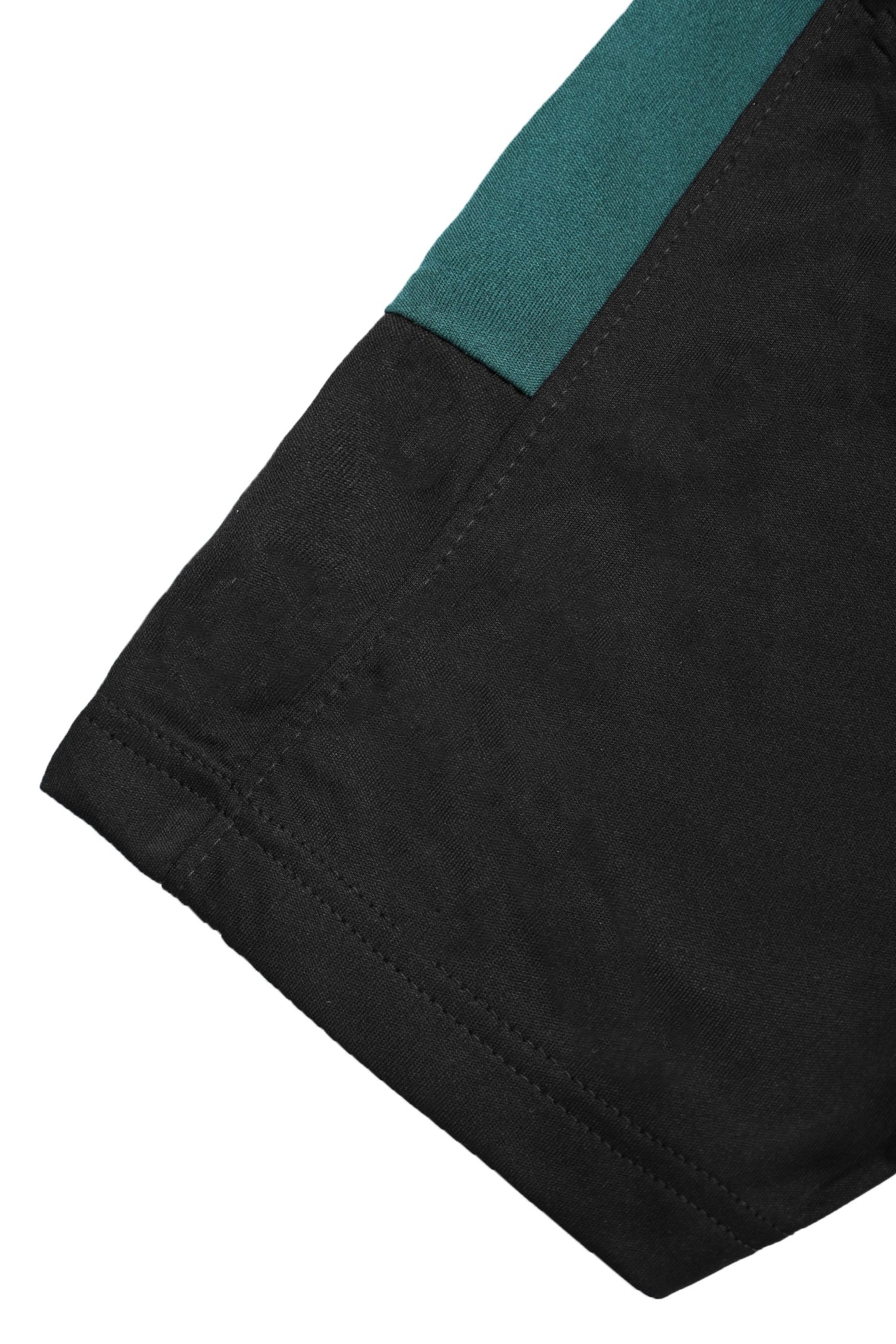 Turbo Color-Block Pannel Quick-Dry Tracksuit In Black
