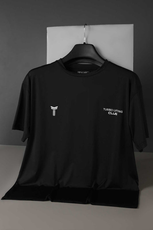 Turbo Champion Mentality Statement Dry-Fit Tee In Black