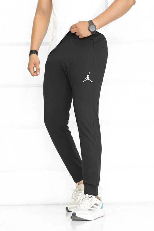 Jrdn 'Flight-Ready' Kinetic Stretch SlimFit Trouser In Black