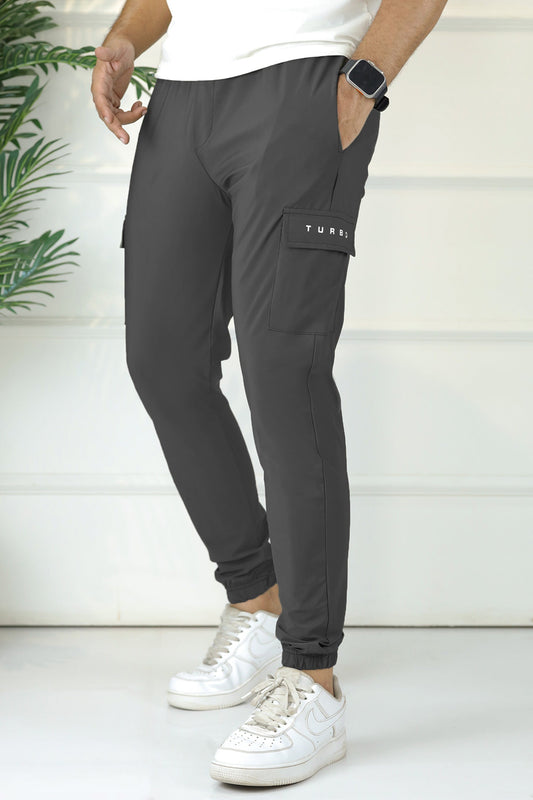Turbo's Essential Workout Running Men's Dryfit Trouser In Black