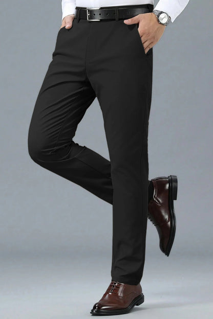 Turbo Apex Precision Weave Executive Fit Cotton Pent In Black
