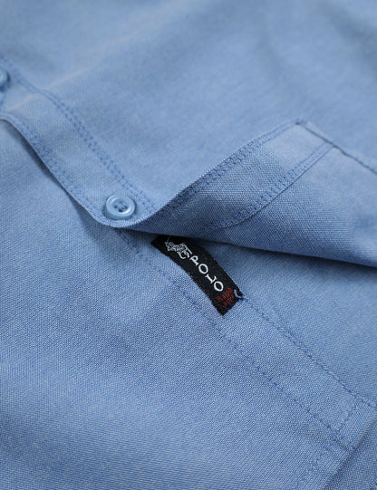 Polo Rph Lren Custom SlimFit Casual Shirt In Blue
