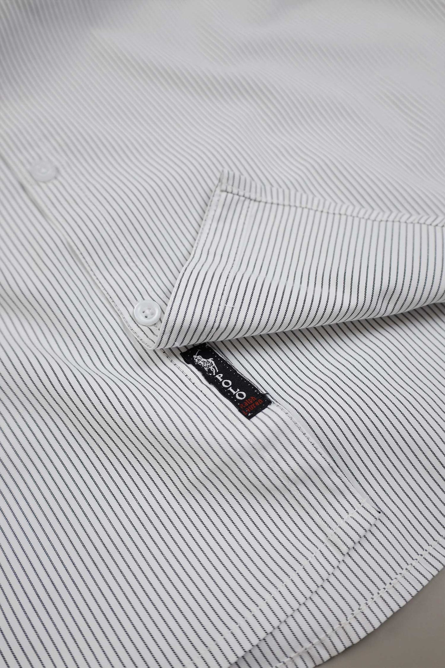 Polo Rph Lren Stripe Poplin Cotton Casual Shirt