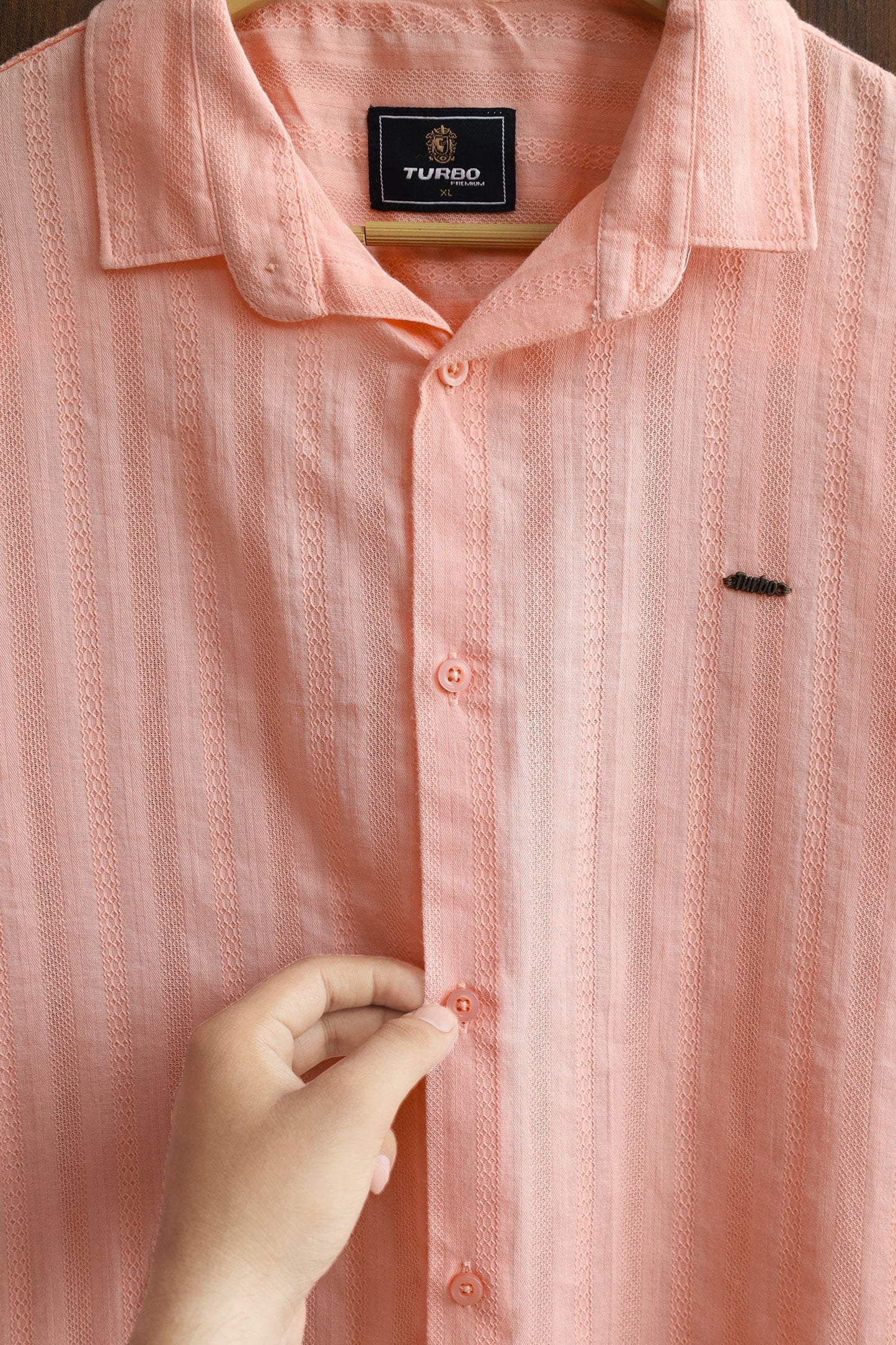 Turbo Endless Cool Embossed Casual Shirt
