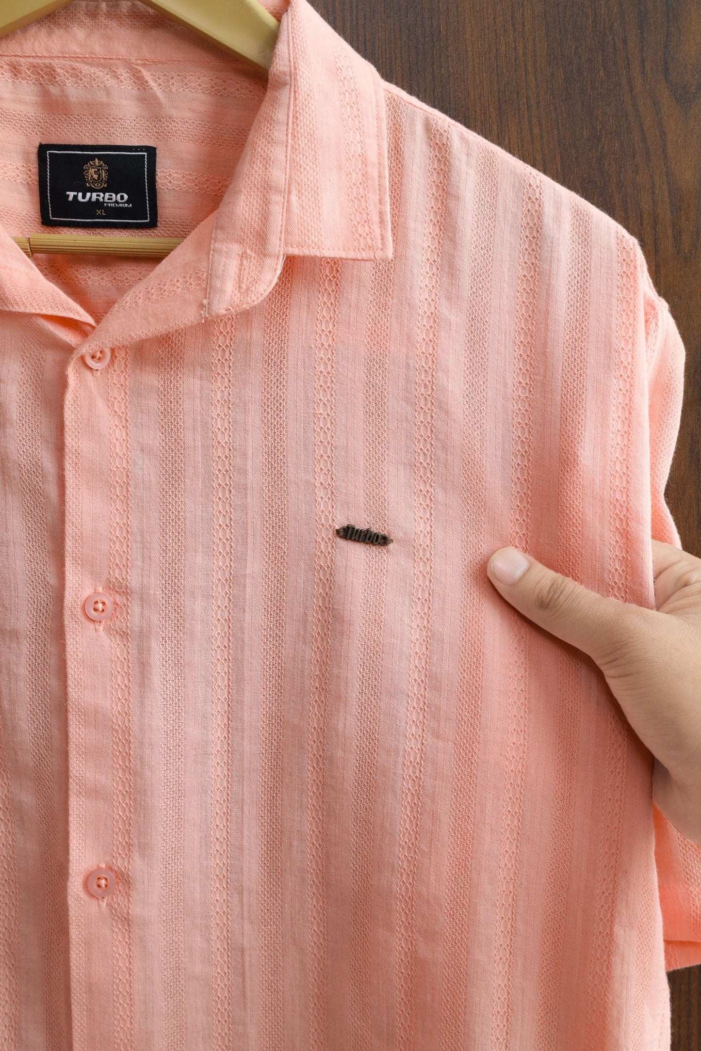 Turbo Endless Cool Embossed Casual Shirt
