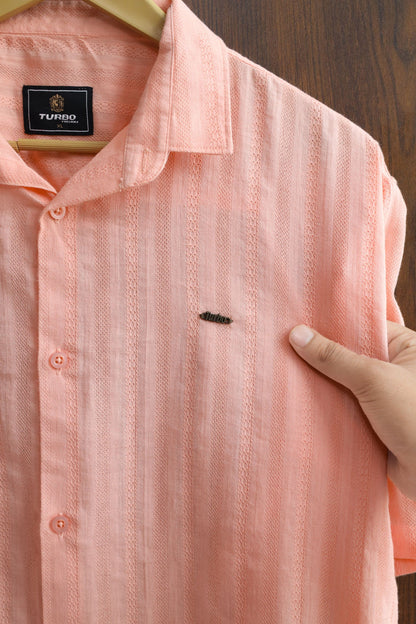 Turbo Endless Cool Embossed Casual Shirt