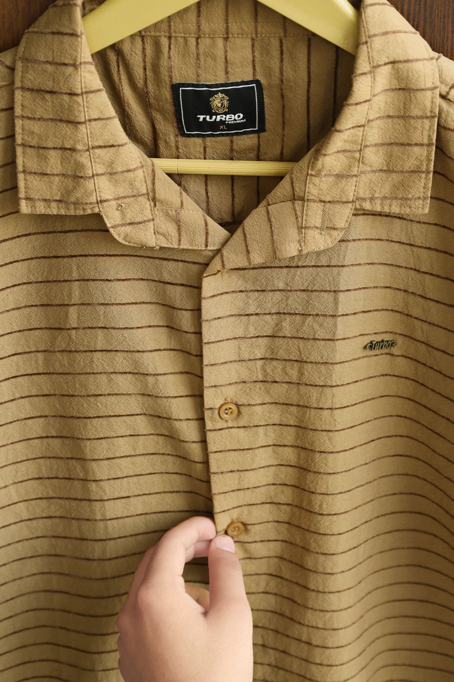 Turbo Snitch Striped Casual Shirt